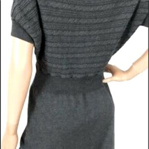 The Limited Gray Cable Knit Dress